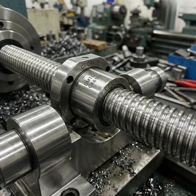 CK6150 CNC Lathe Ball Screw Assembly